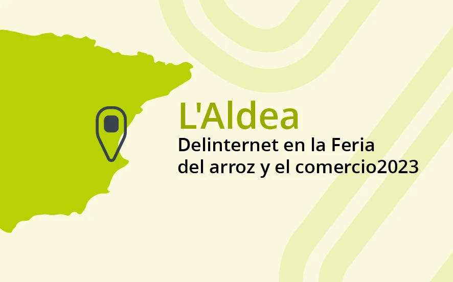 Delinternet en la Feria del Arroz y el Comercio 2023.
